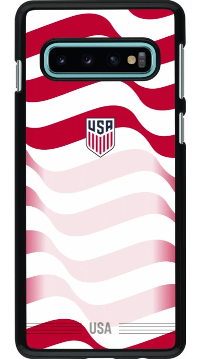 Samsung Galaxy S10 Case Hülle - Vereinigten Staaten 2026 personalisierbares Fussballtrikot