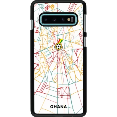 Coque Samsung Galaxy S10 - Maillot de football Ghana 2026 personnalisable