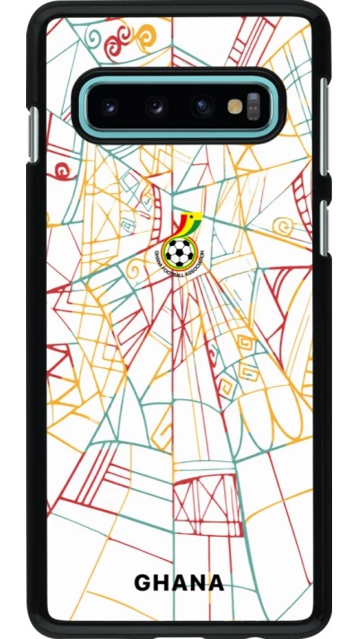 Samsung Galaxy S10 Case Hülle - Ghana 2026 personalisierbares Fussballtrikot