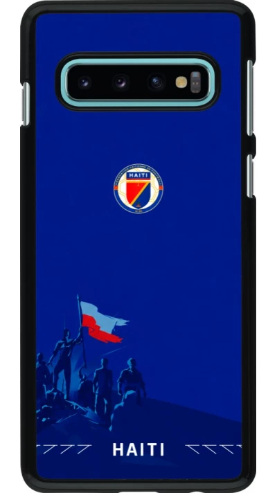 Samsung Galaxy S10 Case Hülle - Haiti 2026 personalisierbares Fussballtrikot
