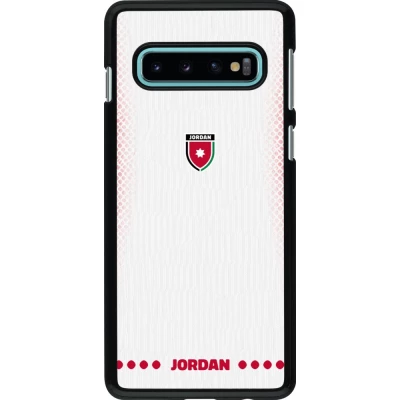 Coque Samsung Galaxy S10 - Maillot de football Jordanie 2026 personnalisable