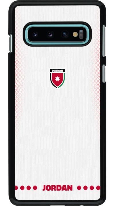 Samsung Galaxy S10 Case Hülle - Jordanien 2026 personalisierbares Fussballtrikot