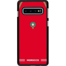 Samsung Galaxy S10 Case Hülle - Marokko 2026 personalisierbares Fussballtrikot