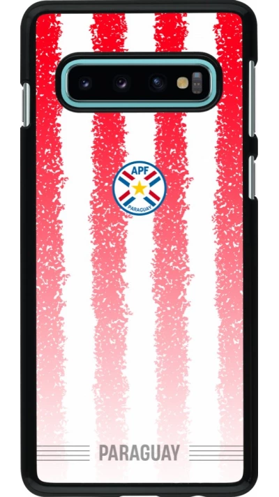 Samsung Galaxy S10 Case Hülle - Paraguay 2026 personalisierbares Fussballtrikot