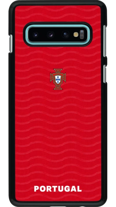 Samsung Galaxy S10 Case Hülle - Portugal 2026 personalisierbares Fussballtrikot