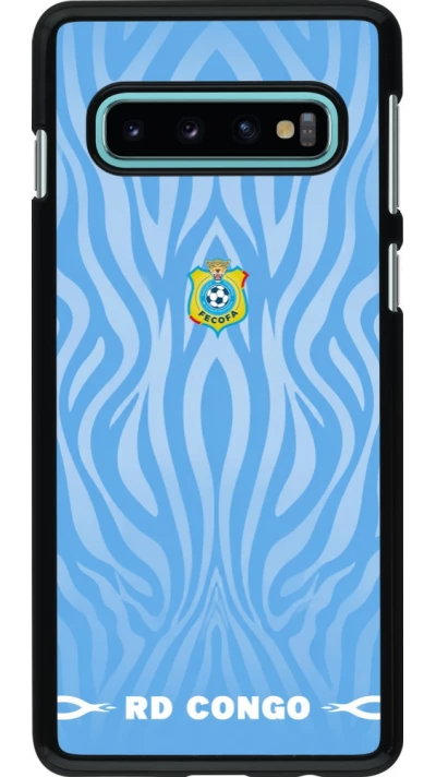Samsung Galaxy S10 Case Hülle - Demokratische Republik Kongo 2026 personalisierbares Fussballtrikot