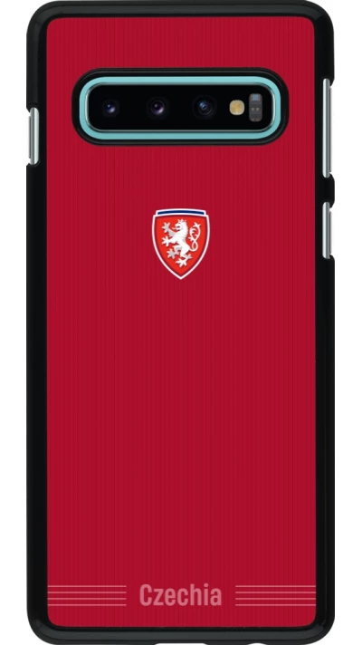 Samsung Galaxy S10 Case Hülle - Tschechische Republik 2026 personalisierbares Fussballtrikot