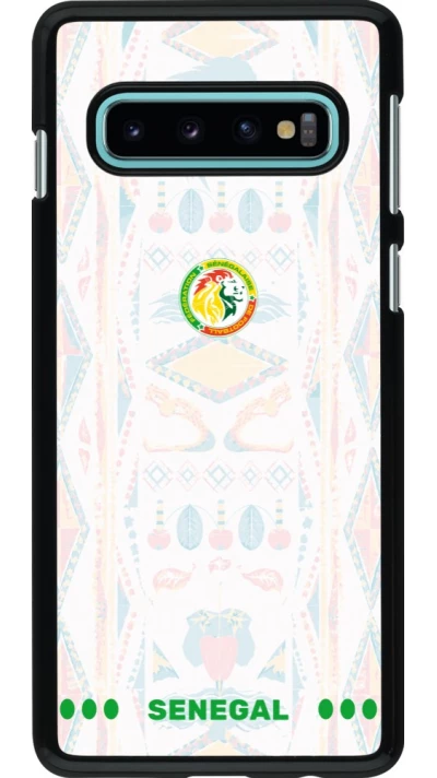 Samsung Galaxy S10 Case Hülle - Senegal 2026 personalisierbares Fussballtrikot