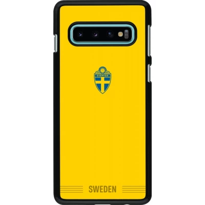 Samsung Galaxy S10 Case Hülle - Schweden 2026 personalisierbares Fussballtrikot