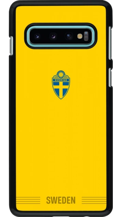 Samsung Galaxy S10 Case Hülle - Schweden 2026 personalisierbares Fussballtrikot