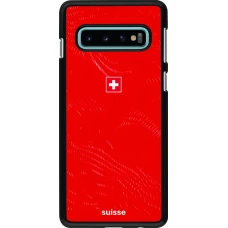 Coque Samsung Galaxy S10 - Maillot de football Suisse 2026 personnalisable