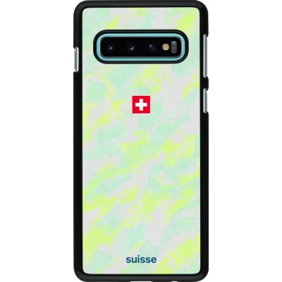 Coque Samsung Galaxy S10 - Maillot de football Suisse Away 2026 personnalisable