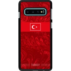 Samsung Galaxy S10 Case Hülle - Türkei 2026 personalisierbares Fussballtrikot