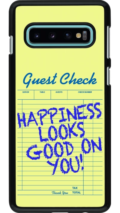 Samsung Galaxy S10 Case Hülle - Guest check 2026