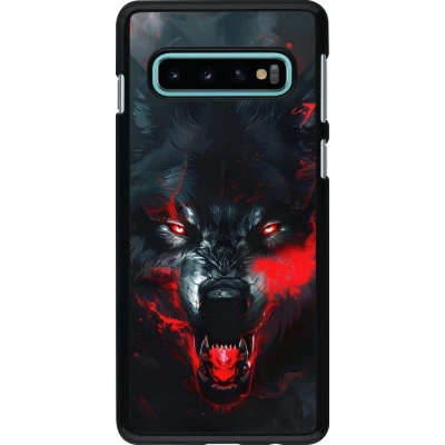 Coque Samsung Galaxy S10 - Halloween 2024 mad werewolf
