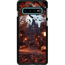 Samsung Galaxy S10 Case Hülle - Halloween 2025 Haunted house