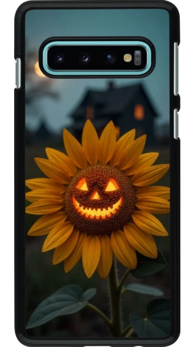 Samsung Galaxy S10 Case Hülle - Halloween 2026 Evil Sunflower
