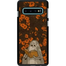 Samsung Galaxy S10 Case Hülle - Halloween 2026 Ghost reading