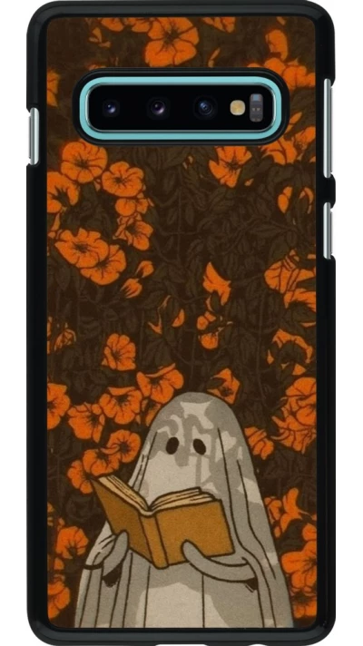 Samsung Galaxy S10 Case Hülle - Halloween 2026 Ghost reading