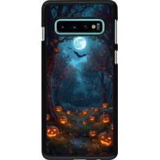 Samsung Galaxy S10 Case Hülle - Halloween 2026 Road of Pumpkins