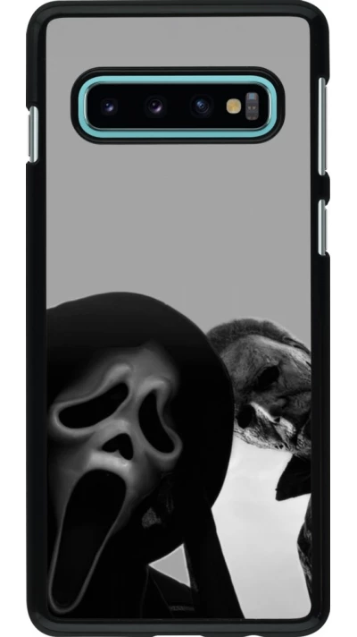 Samsung Galaxy S10 Case Hülle - Halloween 2026 Scream and Michael Myers