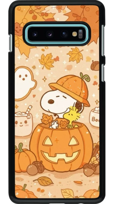 Samsung Galaxy S10 Case Hülle - Halloween 2026 Snoopy Halloween