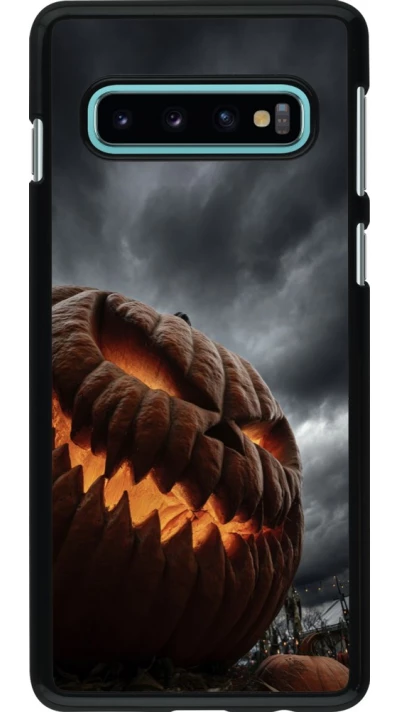 Samsung Galaxy S10 Case Hülle - Halloween 2026 The Wicked Pumpkin