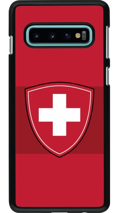 Samsung Galaxy S10 Case Hülle - Hockey World Championship Ecusson Suisse