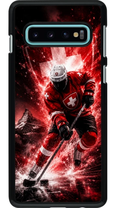 Samsung Galaxy S10 Case Hülle - Hockey World Championship Player