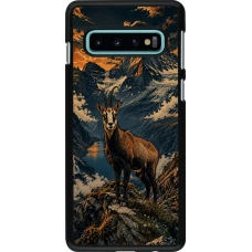 Coque Samsung Galaxy S10 - Linocut Chamois