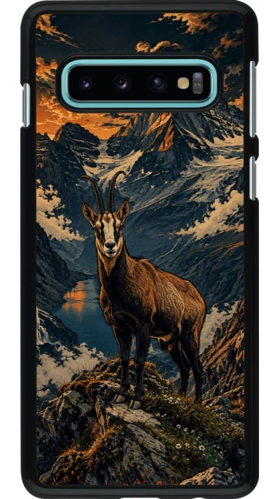 Coque Samsung Galaxy S10 - Linocut Chamois
