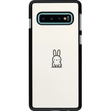 Samsung Galaxy S10 Case Hülle - Minimal Häschen Süße