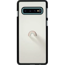 Samsung Galaxy S10 Case Hülle - Mini Regenbogen Minimal