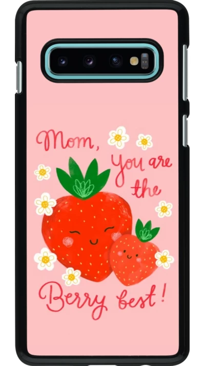 Samsung Galaxy S10 Case Hülle - Mom 2026 Berry best