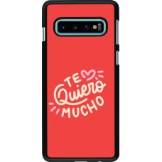 Samsung Galaxy S10 Case Hülle - Saint Valentines Day 26 Te quiero mucho