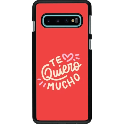 Samsung Galaxy S10 Case Hülle - Saint Valentines Day 26 Te quiero mucho