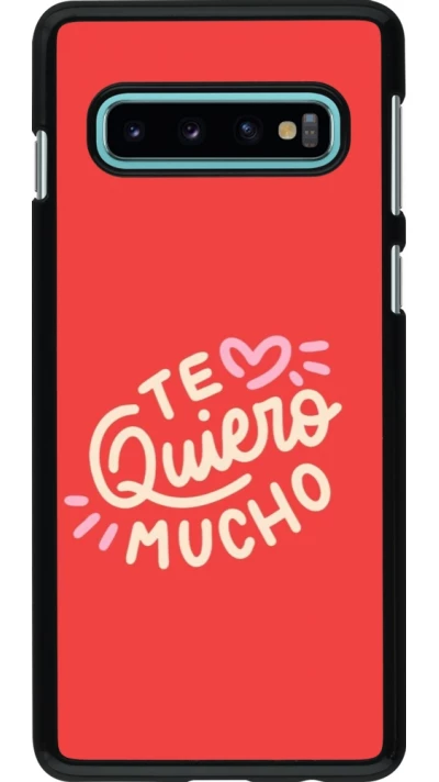 Samsung Galaxy S10 Case Hülle - Saint Valentines Day 26 Te quiero mucho