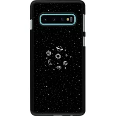 Coque Samsung Galaxy S10 - Space Doodle
