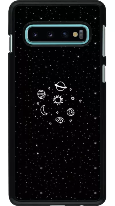 Coque Samsung Galaxy S10 - Space Doodle