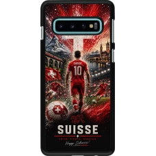 Samsung Galaxy S10 Case Hülle - Fussball Suisse splash 2026