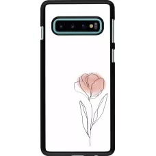 Coque Samsung Galaxy S10 - Spring 23 minimalist flower