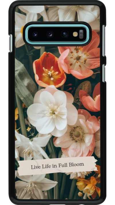 Samsung Galaxy S10 Case Hülle - Full Bloom Spring 2026