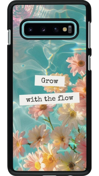Samsung Galaxy S10 Case Hülle - Summer 2025 Grow with the flow
