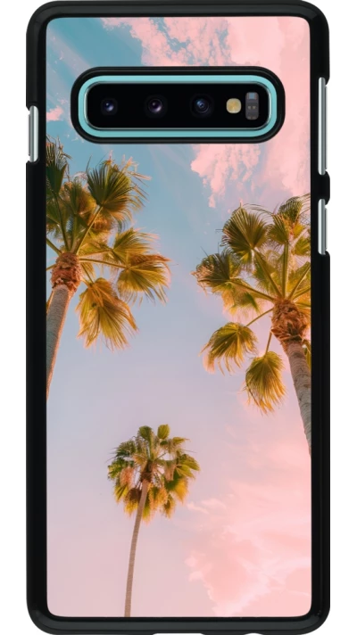 Samsung Galaxy S10 Case Hülle - Summer 2025 Palmiers