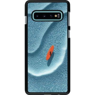 Coque Samsung Galaxy S10 - Orange surf Summer 2026