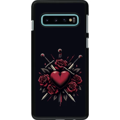 Coque Samsung Galaxy S10 - Valentine 2024 gothic love