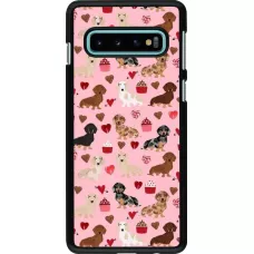 Coque Samsung Galaxy S10 - Valentine 2024 puppy love