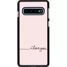 Coque Samsung Galaxy S10 - Valentine 2023 i love you writing