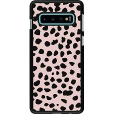 Samsung Galaxy S10 Case Hülle - Wild Leopard Pink