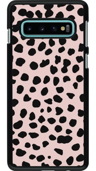 Samsung Galaxy S10 Case Hülle - Wild Leopard Pink